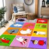 Tappeti Antiscivolo a Tema Avventura della Famiglia Moomin - Arredamento per la Casa in Poliestere, Adatti per Camere da Letto, Soggiorni, Ingressi, Studi e Decorazioni