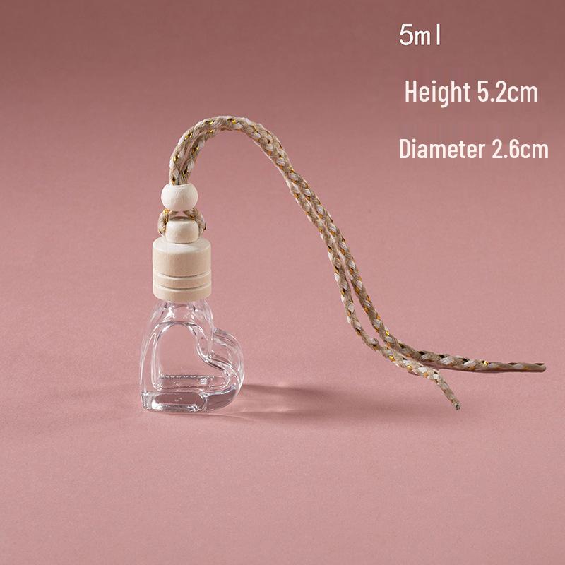 10ml Clear Car Diffuser Bottle with Lanyard for Aromatherapy