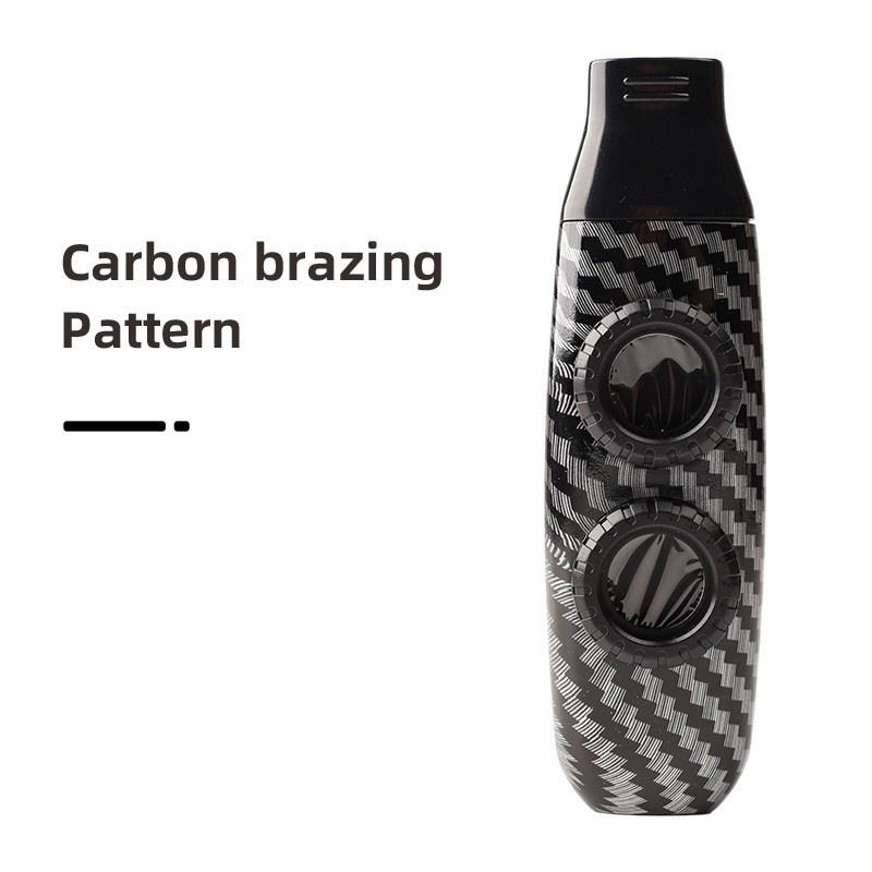 Dwukomorowe Kazoo Instrument Muzyczny, Lekkie Trwałe Wzornictwo Słojów Ćwiczebne Kazoo do Akompaniamentu Gitary Ukulele