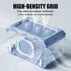 Transparent Hamster Cage Five Times Magnification Breathable Feeding Cage Foldable Ventilated Insect Observation Box