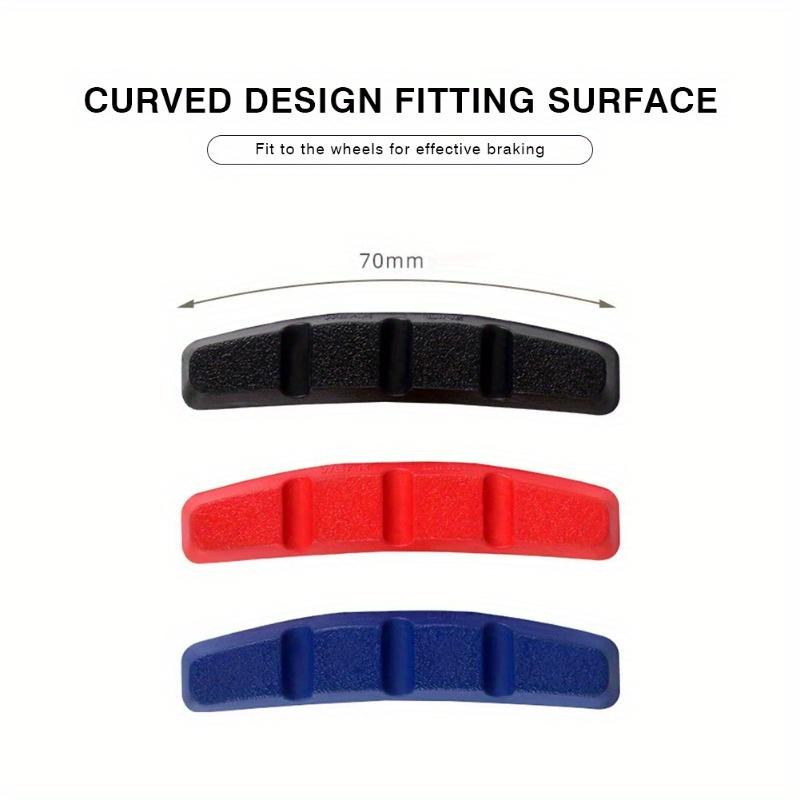 Mountain Road Bicycle V-brake Shoes Pads Rubber Bike V Brake Pads Shoes Blocks Lightweight Silent Cycling Part Tools