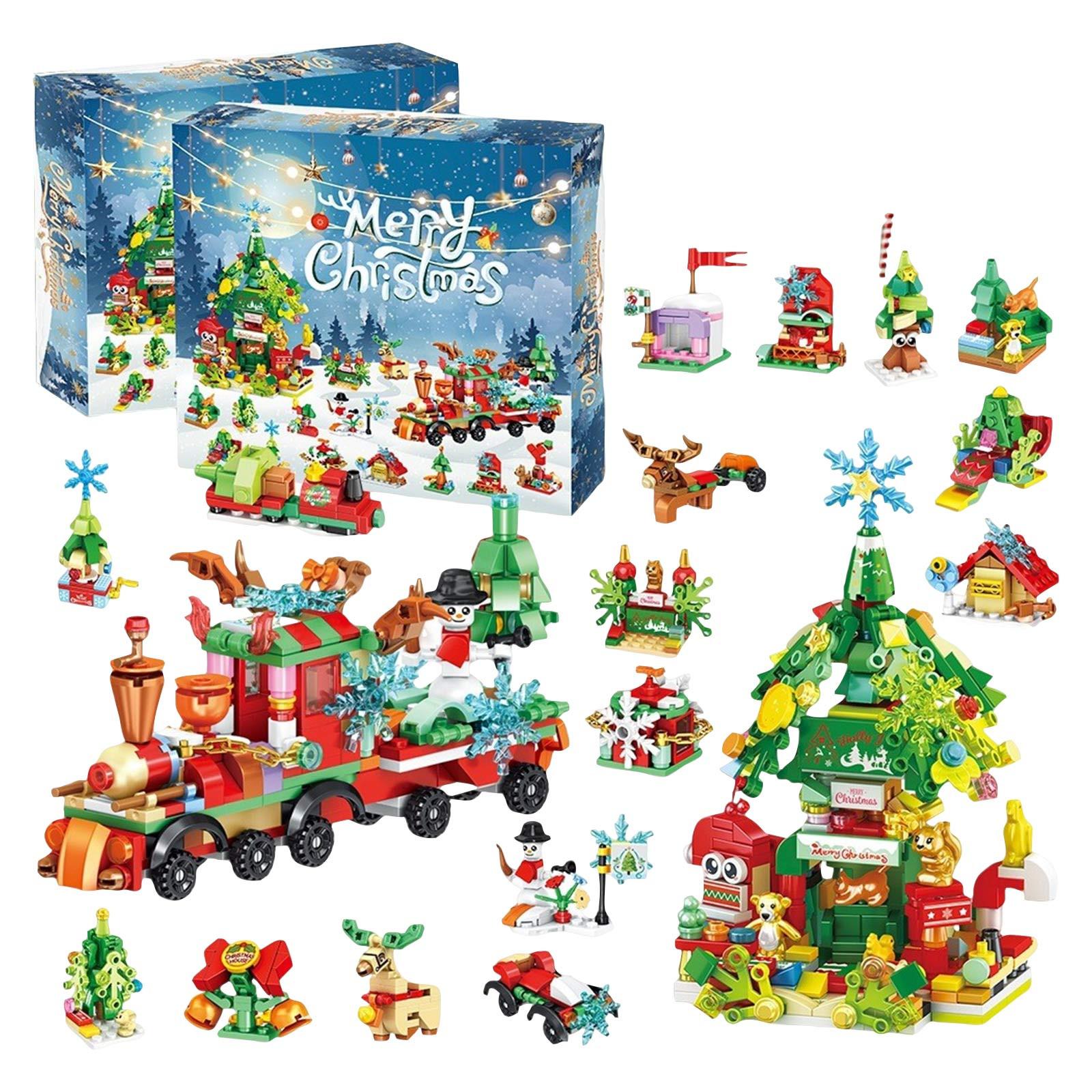 

Календарь обратного отсчета до Рождества включает календарь прибытия, практические навыки, связанные с Рождеством, и сюрпризы в виде рождественских коллекционных предметов One Size