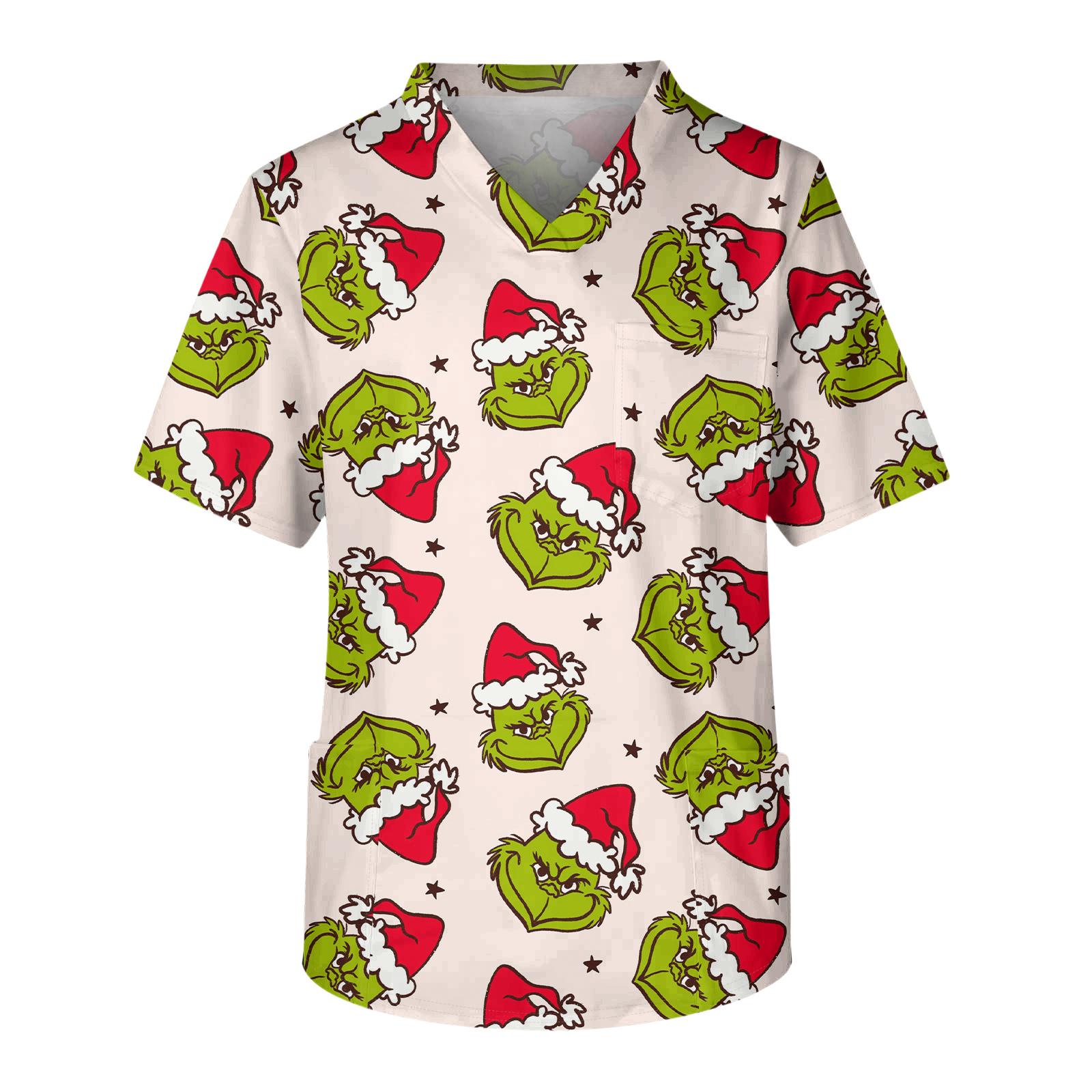 

Мужской повседневный топ с коротким рукавом, V-образным вырезом и принтом, с накладным карманом спереди XL