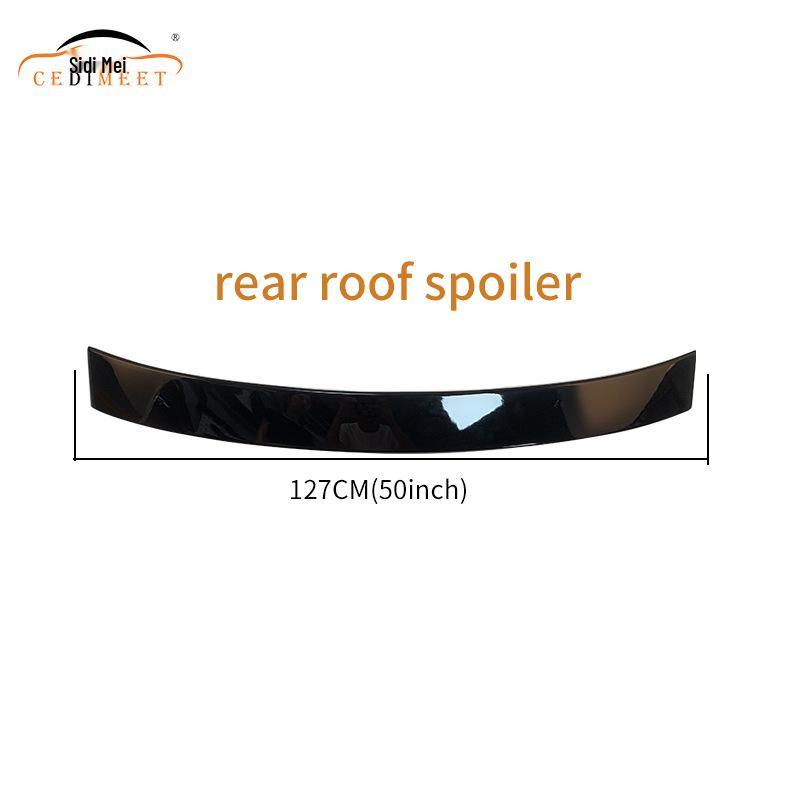 Gloss Black Roof Spoiler for Mercedes-Benz CLS W218 - No-Drill Exterior Modification