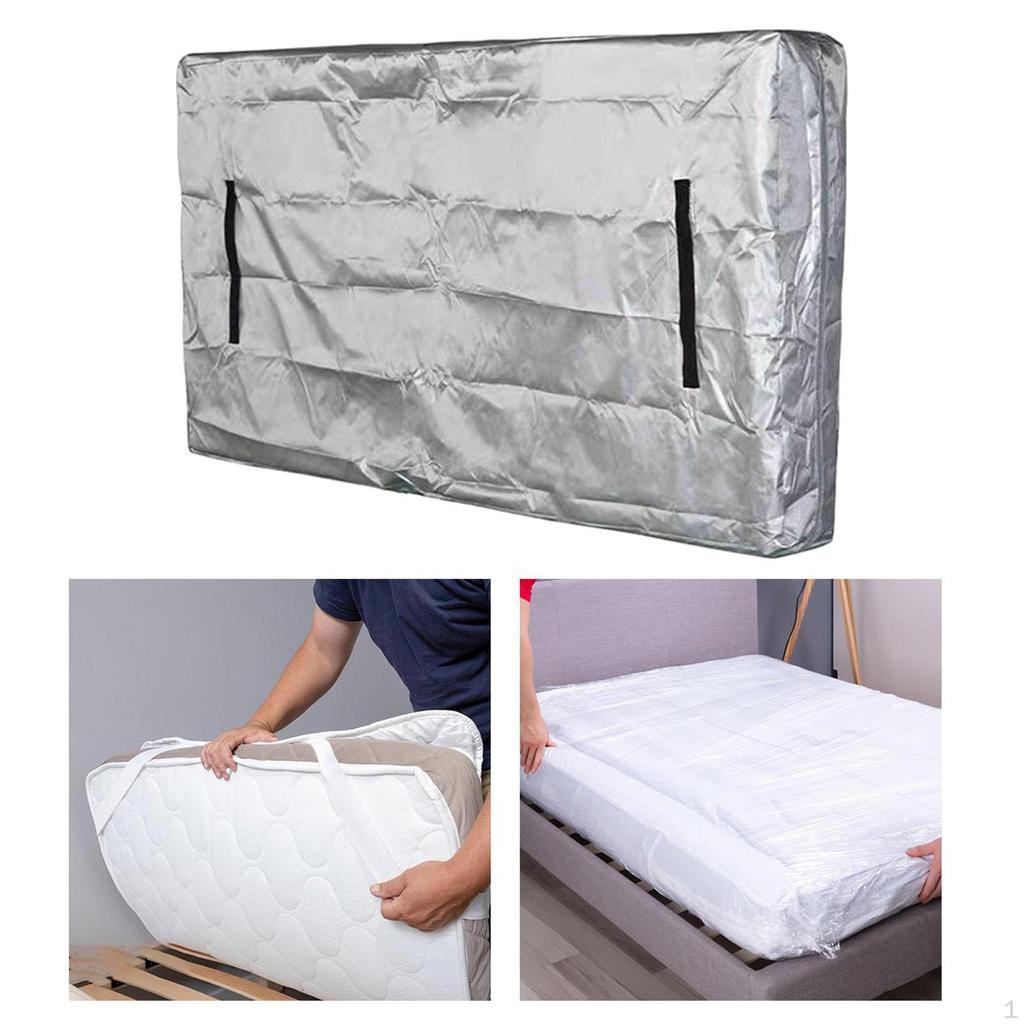 Mattress Bag for Moving and Storage Protector Reusable Protective Thick Tarp Waterproof