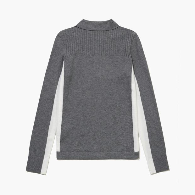 LECOQ GOLF Women'S Contrast Collar Sweater (Gq322Lkp92)