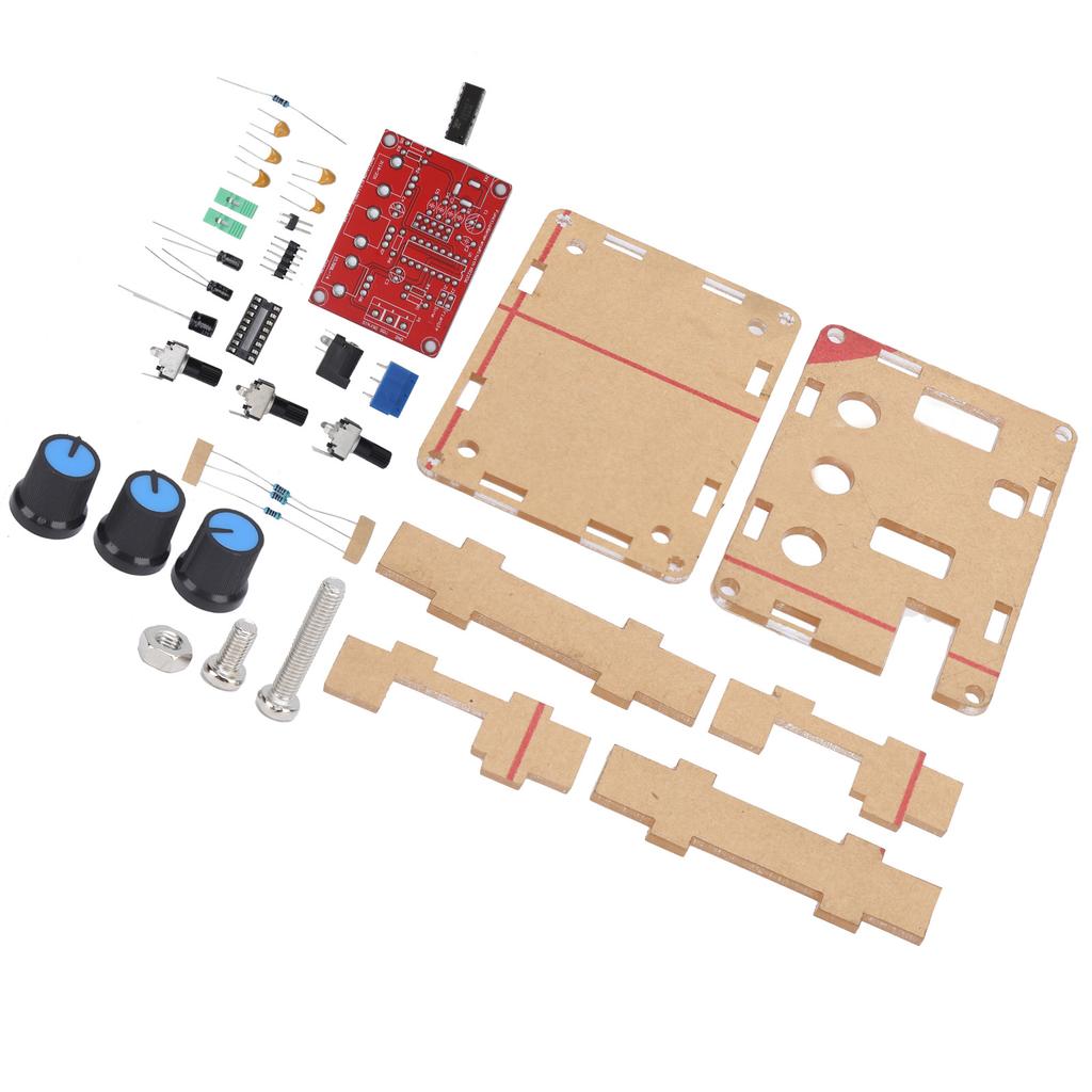 XR2206 Signal Generator High Accuracy Square Sine Triangle DIY Kit Function Generator(Bulk PartsShell )