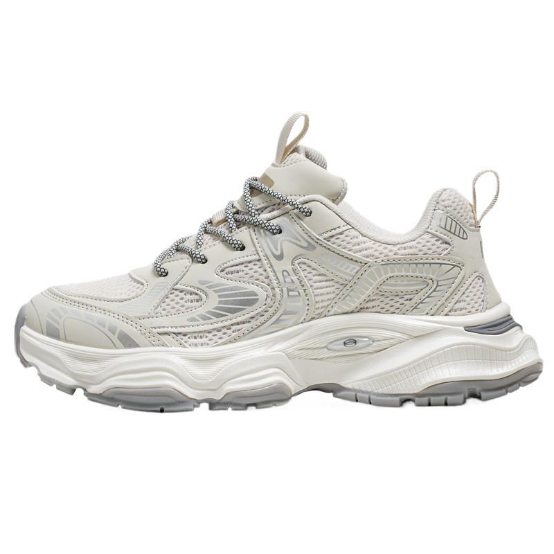 2025 spring men's shoes new breathable mesh shoes men's trend versatile platform sports shoes casual dad trendy shoes