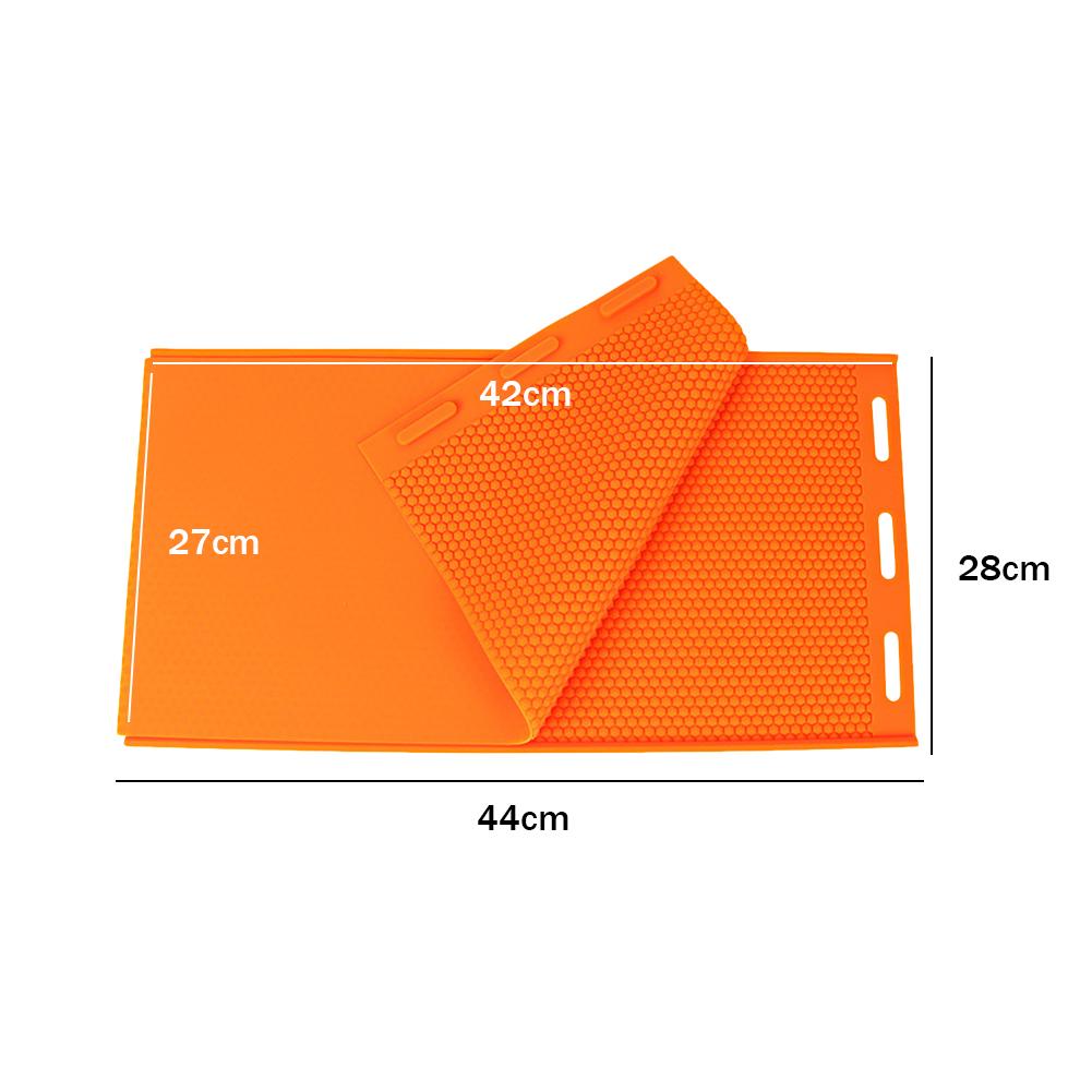 2pc/lot Beeswax Press Sheet Mold Silicone Honeycomb Base Foundation Mould Beehive Shovel Beekeeping Beeware Beeswax Making Tools