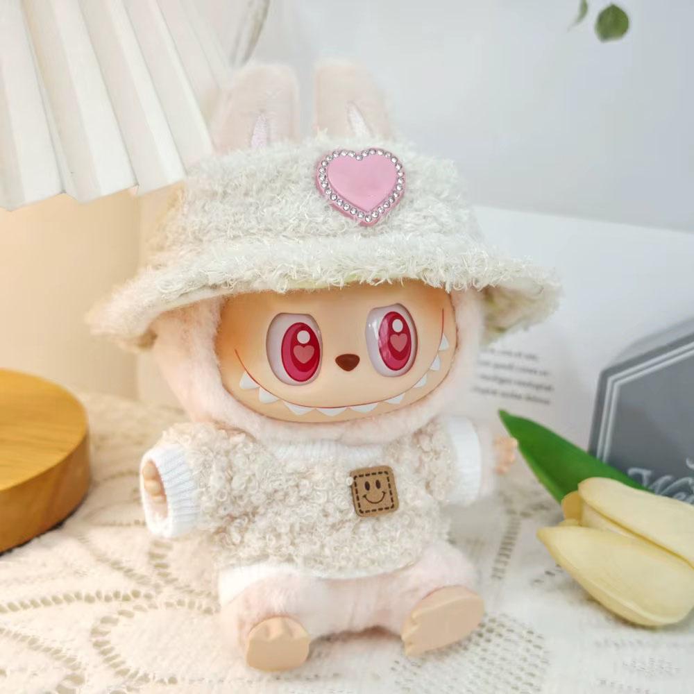 

Милая одежда для кукол для 17 см Labubu Наряд Аксессуары Классический набор платьев V2 Одежда для мини-кукол Подарок для девочки ребенка Labubu Ropa no doll