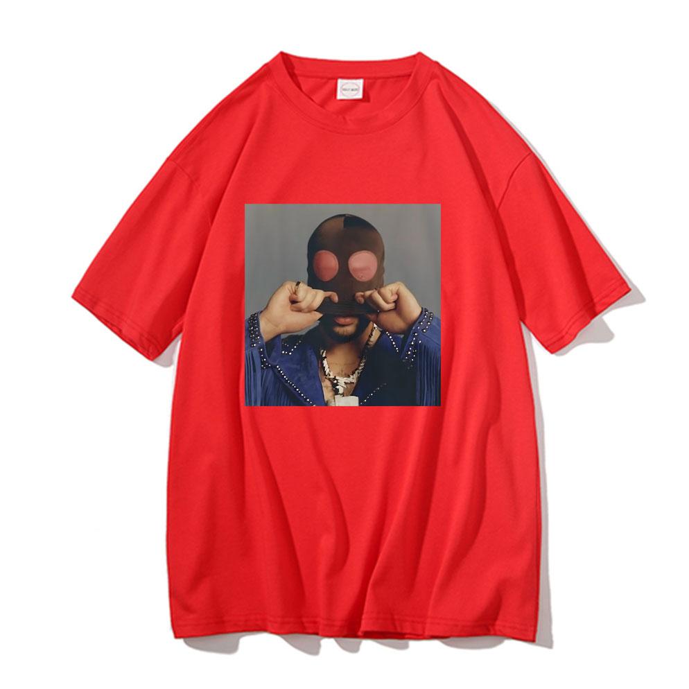 Rapper Bad Bunny Nadie Sabe Lo Que Va A Pasar Maana Album Graphic Print Tshirt Short Sleeve Unisex Hip Hop T Shirt