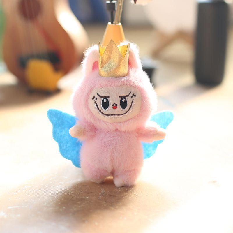Cute Cute Angel Ragbub Pendant Plush Toy Doll Cartoon Rabbit Bag Hanging Keychain