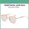 Toad Glasses Stylish Sunglasses With Metal Frame Pc Lenses Uv400 For Streetwear