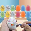 24pcs Painting Easter Eggs Diy Decoration Eggs For Party Favors