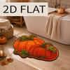 Fluffy Creative Carpet Autumn Pumpkin Pattern Doormat Carpet For Living Room Rug For Bedroom Bathroom Mat Kitchen Rug