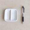 Bone China Sauce Dish, Ceramic Dipping Bowls for Soy Sauce, Ketchup, Appetizers, Side Dishes