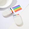 2PCs Rainbow Crayon Paint Rainbow Birthday Party Colourful Theme Party Accessories Party Family Costume Gift Pocket Size