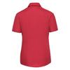 Russell Collection Womens/Ladies Classic Polycotton Easy-Care Short-Sleeved Shirt