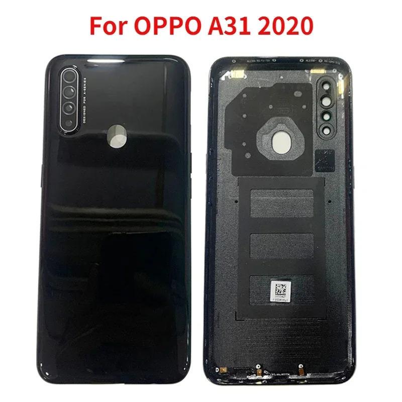 Back Cover For OPPO A31 CPH2015 CPH2029 CPH2031 CPH2073 CPH2081 Rear Housing with Camera Frame