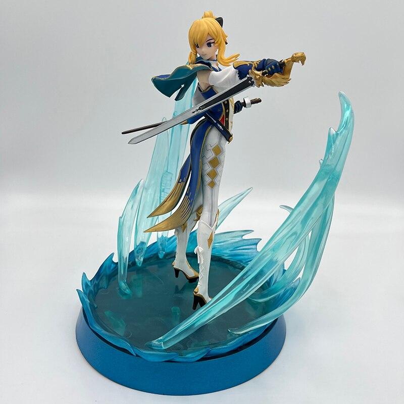 Gunnhildr Genshin Impact Anime Figure Ganyu /Eula Action Figure Paimon /Klee /Keqing Figurine Collection Model Doll Toys