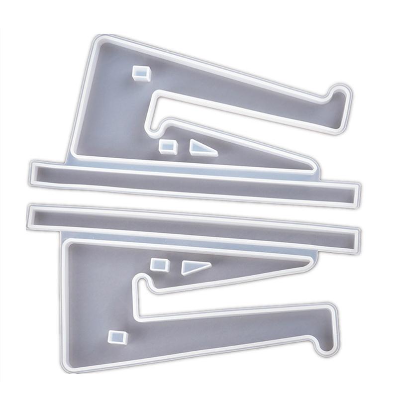 Silicone Resin Mold DIY Laptop Stand Shape Casting Molds DIY Craft 3D Mold for Art Craft Making Handmade Toys for Kids 1