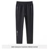 Mens Winter Warm Fleece-Lined Loose Fit Casual Jogger Pants Elastic Waist Straight Leg Cotton Blend Plus Size