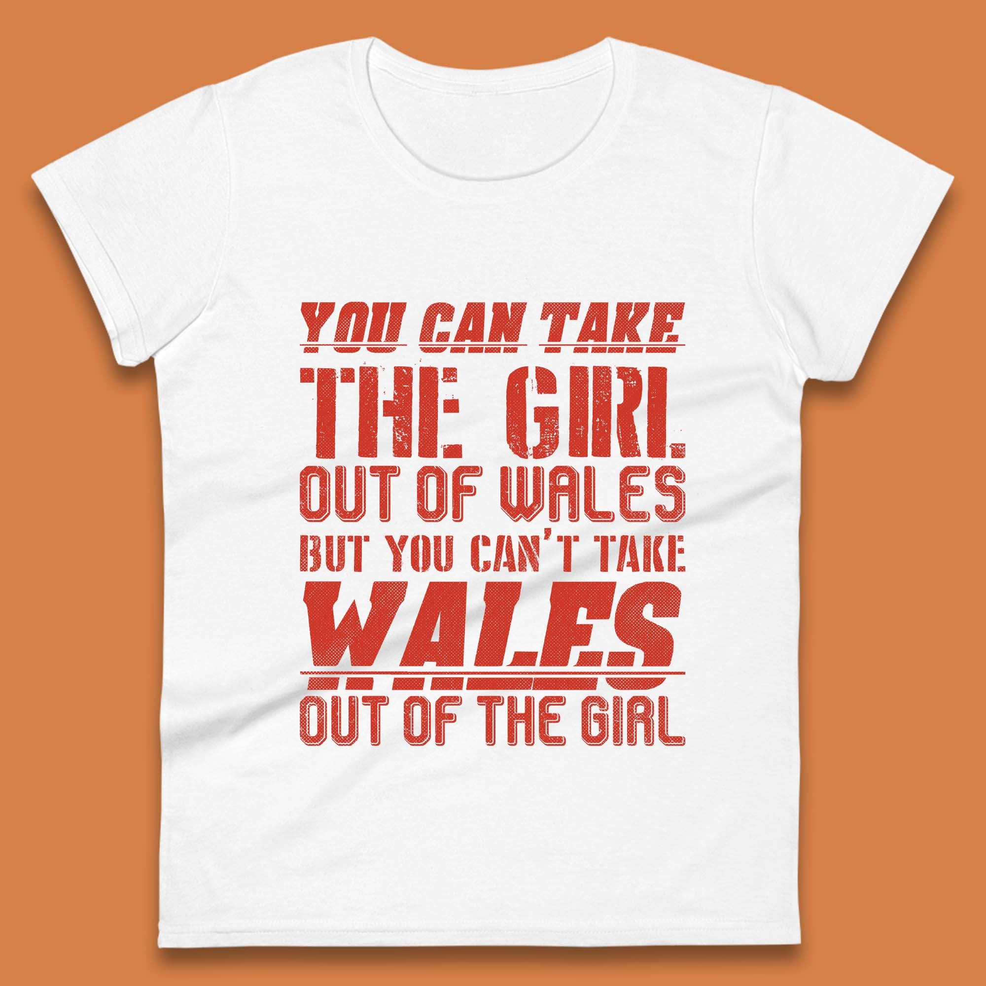 The Girl Out Of Wales Womens T-Shirt Mens Tops Tees Unisex XL