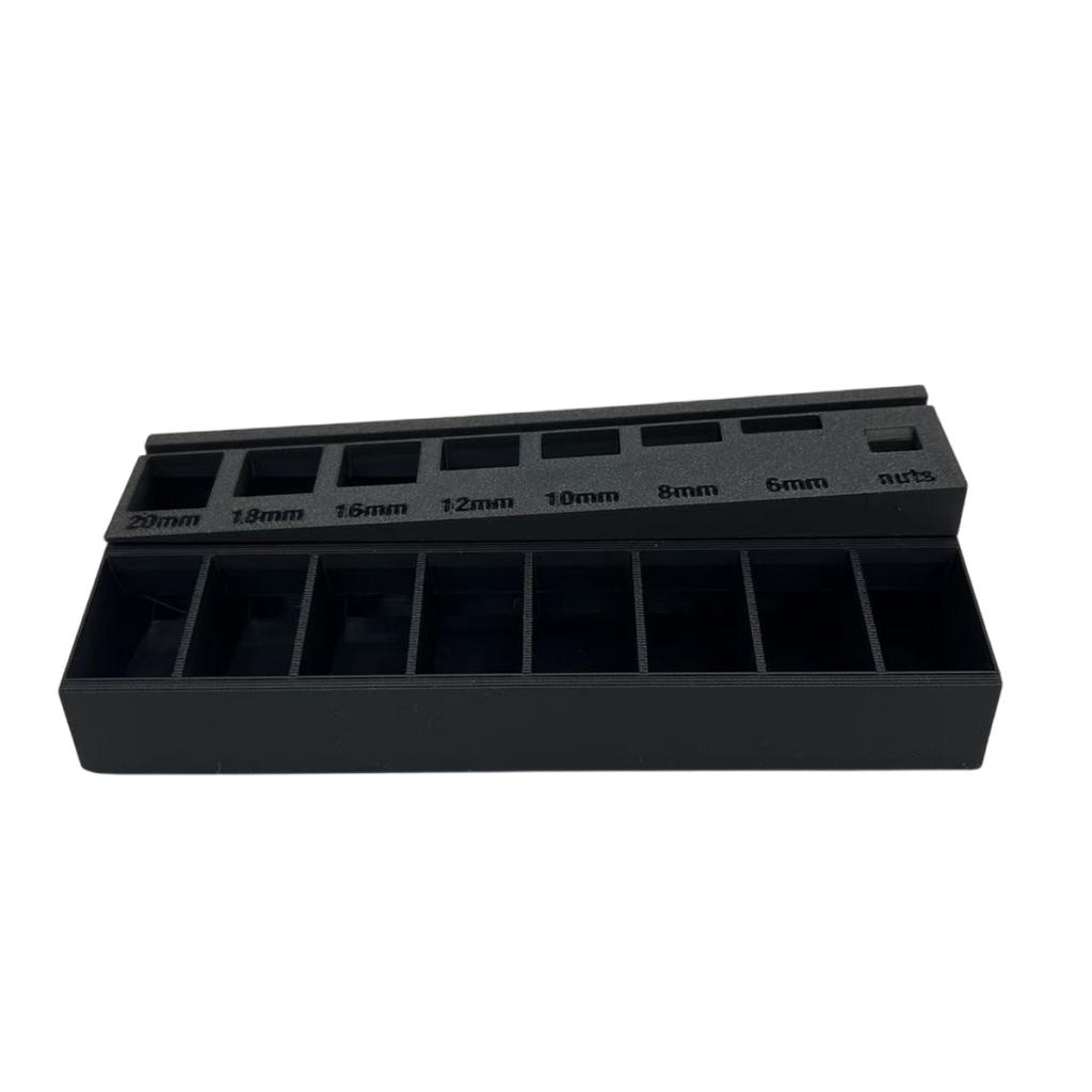 Portable Screw Classification Tray with Permanent Anti Passion Design for Garage Home Repair Organization