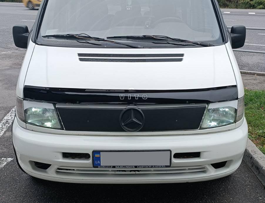 

Зимняя накладка на решетку Матовая для Mercedes Vito W638 1996-2003 гг