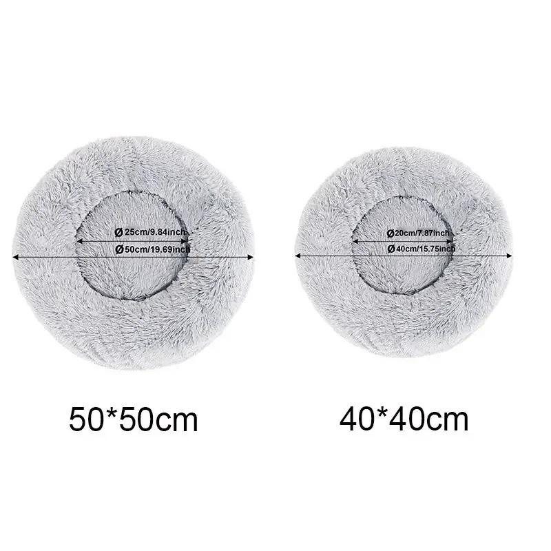 Super legowisko dla kota Ciepłe śpiące gniazdo dla kota Miękkie długie pluszowe najlepsze legowisko dla psa dla psów kosz poduszka legowisko dla kota mata dla kota śpiące zwierzęta