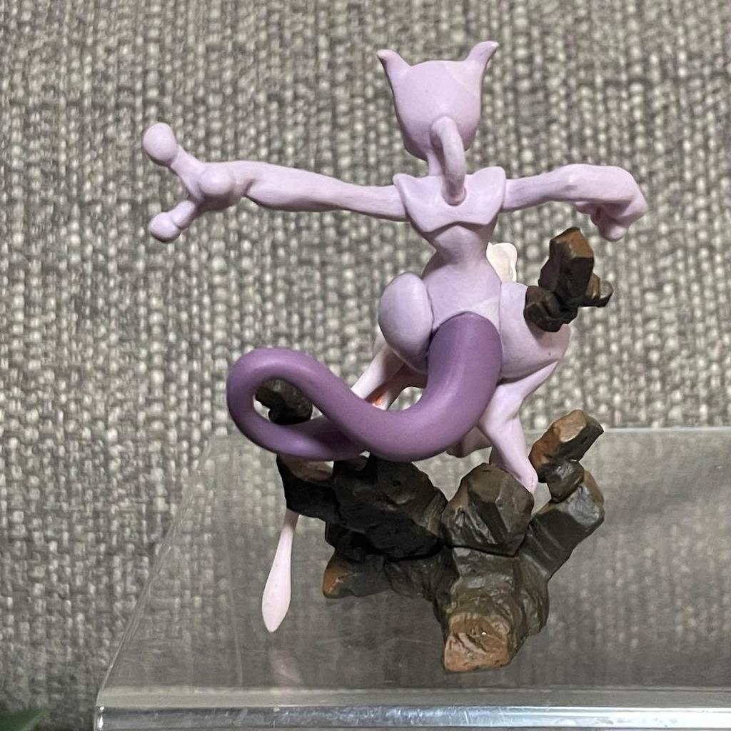 [USED] Let's Go Pikachu Eevee GEO Bonus Mew & Mewtwo Figure