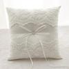 Y5JC Elegant Laces Wedding Rings Pillow Bearers Cushions for Ceremony and Photography