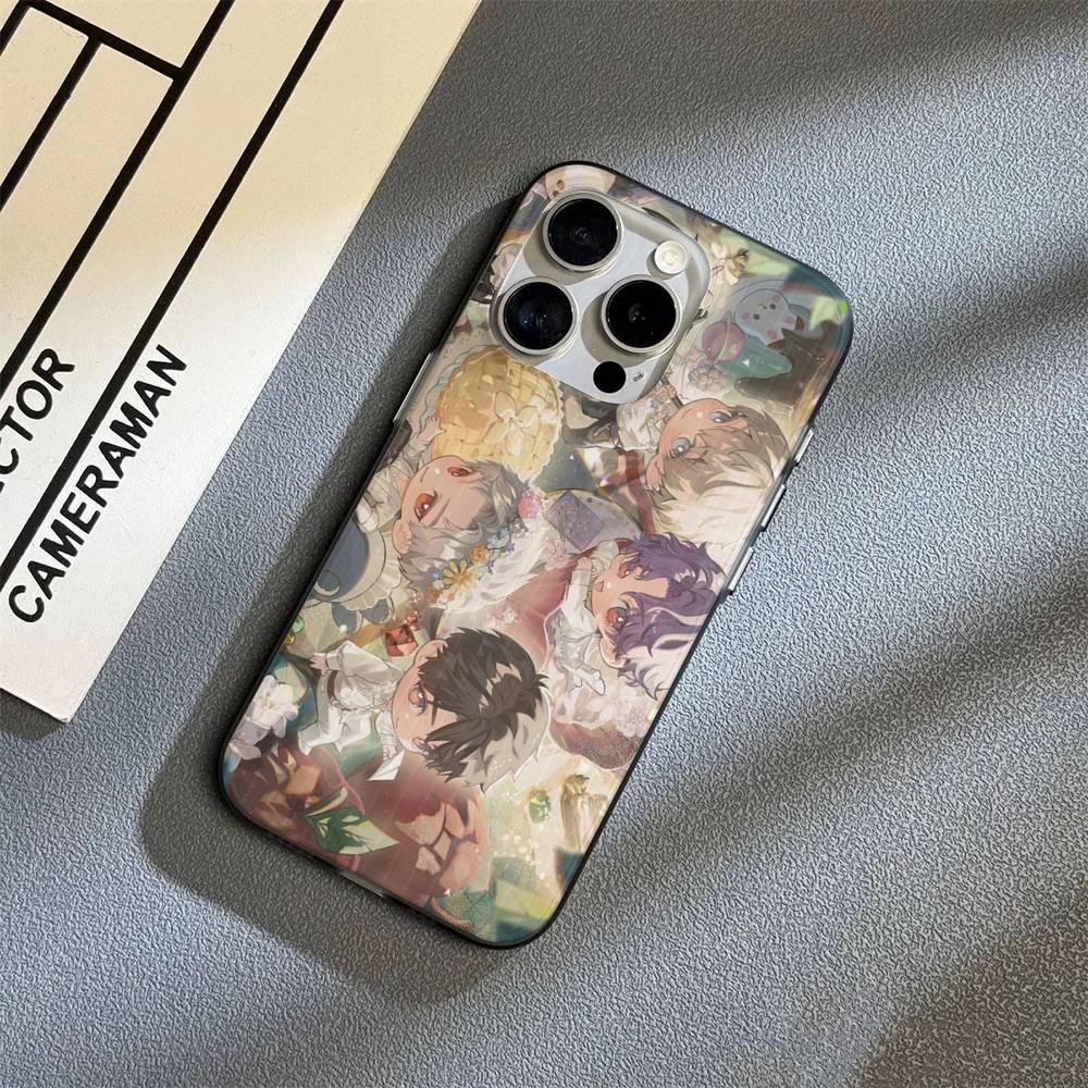

Game Love And Deepspace For IPhone 15 16 17 14 13 12 11 Pro Max 16E 16 Plus 17 Air Corrugated Shockproof Phone Cover iPhone 14 plus