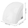 1200W Hand Dryers Automatic Sensing 10S Fast Drying Strong Airflow Warm Air Hand Dryer for Bathroom Mall Hotel