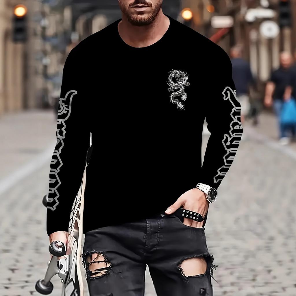 Women O Neck Long Sleeve 3d Print T Shirt