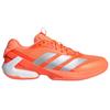 Adidas Adizero Ubersonic 5 Breathable Tennis Shoes Men's Bright Orange JR1734