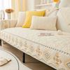 Soft Wash Cotton Sofa Cover Luxury Style Sofas Cushion for Living Room Four Seasons Universal Combination Embroidery Couch Towel