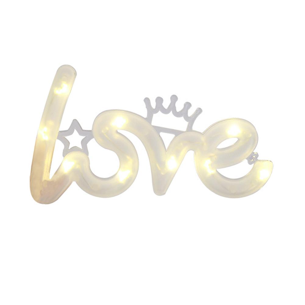 

Romantic Love Heart-Shaped LED Night Light Table Lamp - Perfect Valentine s Day Proposal Gift for Sweethearts Home Decoration білий