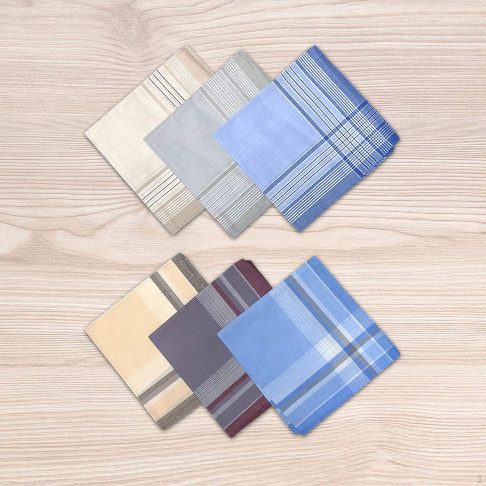 

Мужские носовые платки 40 см, банданы, полотенца для вытирания пота, клетчатый повседневный нагрудный платок для