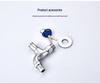 Lockable Outdoor Anti-theft Washing Machine Faucet with Key for Rental Property