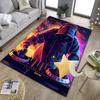 Cyberpunk Gaming Hero Office Rug Chair Mat, Entryway Carpet, Suitable for Front Door, Bedroom, Living Room, Desk, Holiday Gift