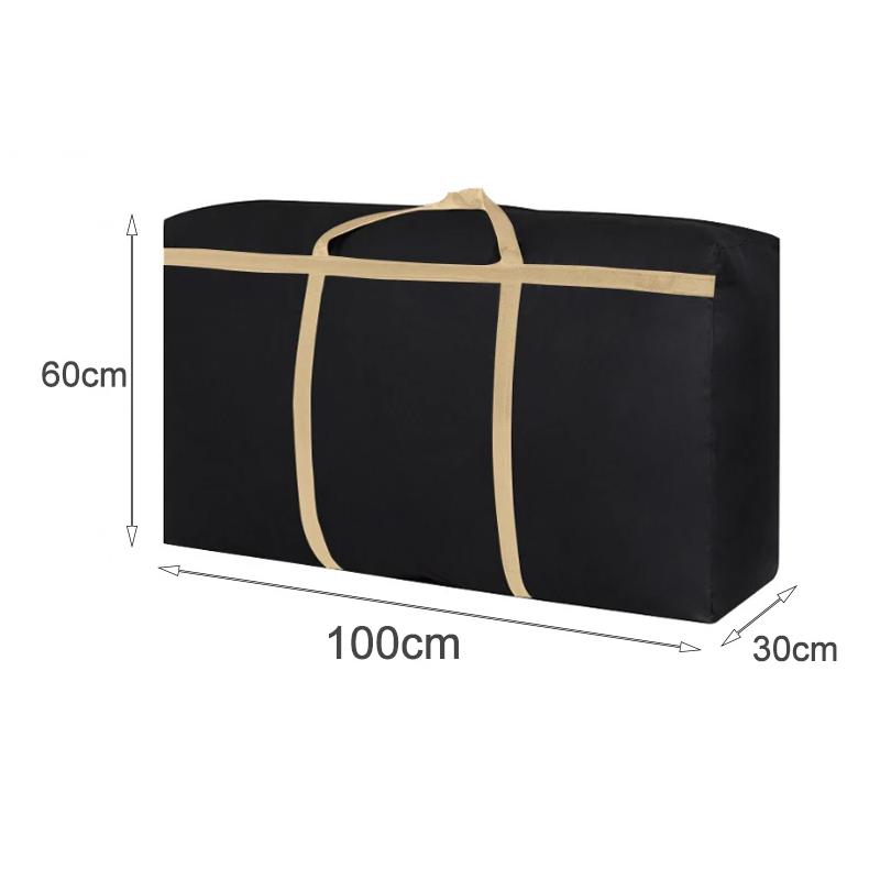1 buc Pânză Oxford Sac de Ambalare pentru Mutare Geantă de Bagaj pentru Călătorie Capacitate Mare Robust Impermeabil Haine Pilote Geantă de Depozitare Bagaje