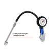 12 Bar Self Clamping Tire Inflator with Air Pressure Gauge and Quick Air Connector Pump Gun Tire Inflator Gauge Inflator Gun
