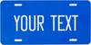 Custom Aluminum Car Tag Personalized Front License Plate Metal Wall Decor for Garage