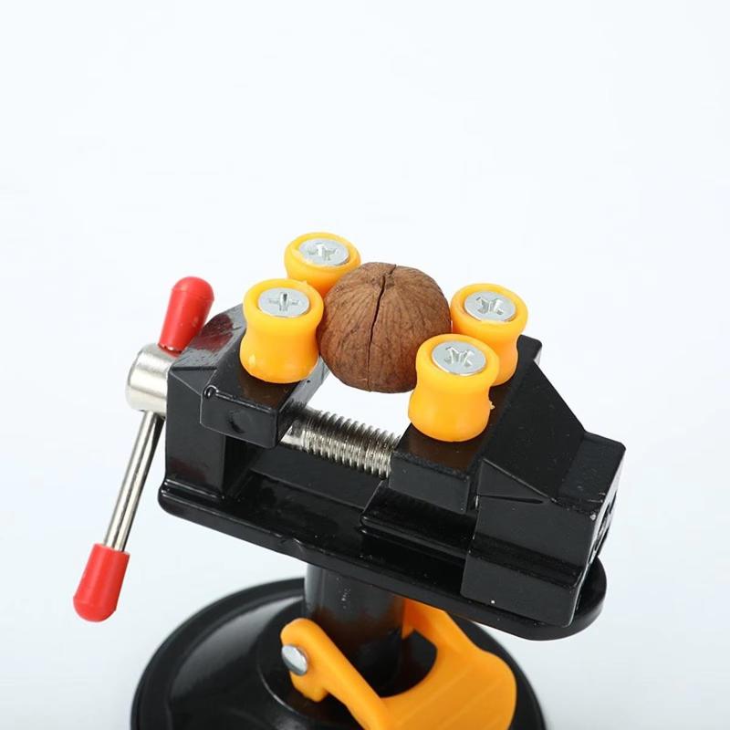 Universal Table Vise Clamp 360 Degree Rotatable Suction Fixer for DIY Craft Carving Sculpture Glass Metal Processing