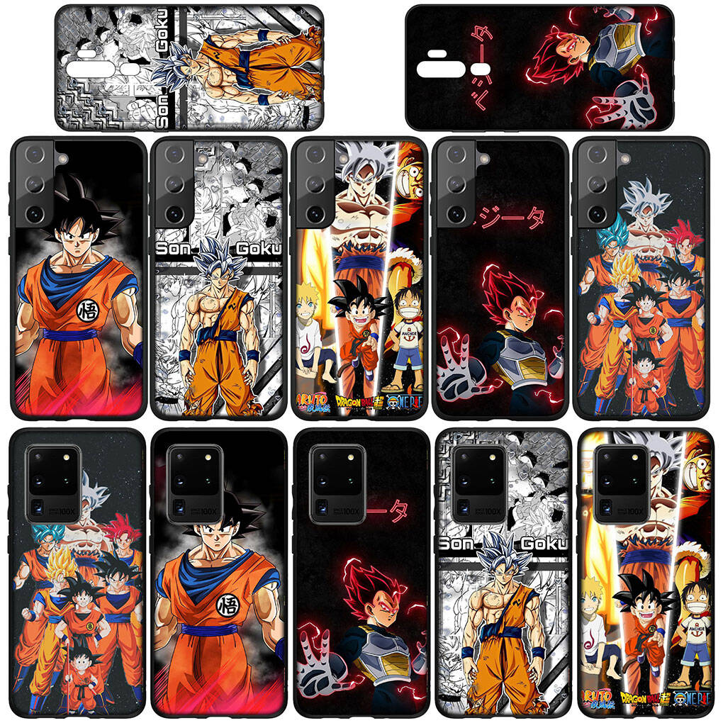 Phone Case for iPhone 17 15 16 Plus XR Redmi Note 14 12 11 13 Pro Max Huawei P30 P20 Lite OPPO A60 A40 A80 A18 A16 A54 Anime Dragon Ball Z Goku Cover