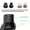 Furniture Leg Covers 24 Piece Set for 26-32 mm Chair and Stool Legs, Silicone Covers with Felt Bottom for Scratch