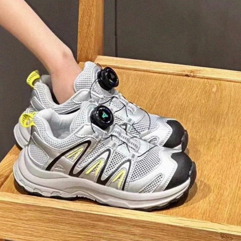 

Модная мужская обувь для папы, детская дышащая сетчатая спортивная обувь, легкие кроссовки для девочек, универсальная белая обувь 37