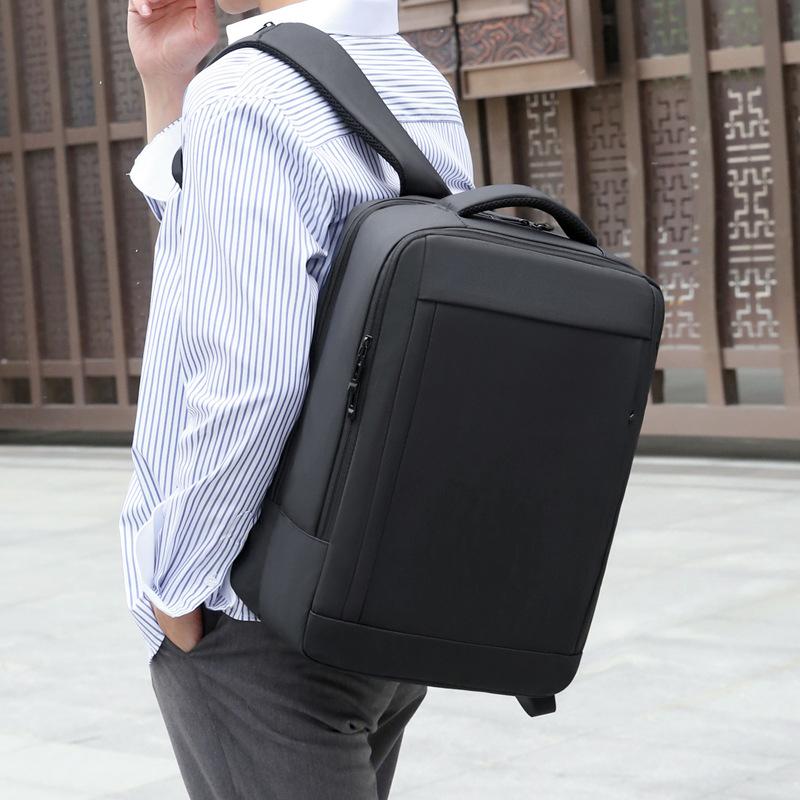 Men'S Simple Computer Backpack, Daily Commute Water-Proof, Outdoor Travel Backpack, College Student Schoolbag.