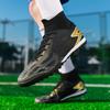 Tenagers Men's Soccer Shoes  Non-Slip AG/TF Soccer Cleats Ankle Boots Unisex Large Size Ultralight Football Boots Boys Sneakers